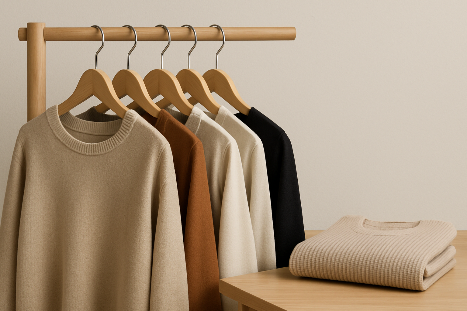 옷걸이 자국 없이 옷 보관하는 똑똑한 방법 👕✨