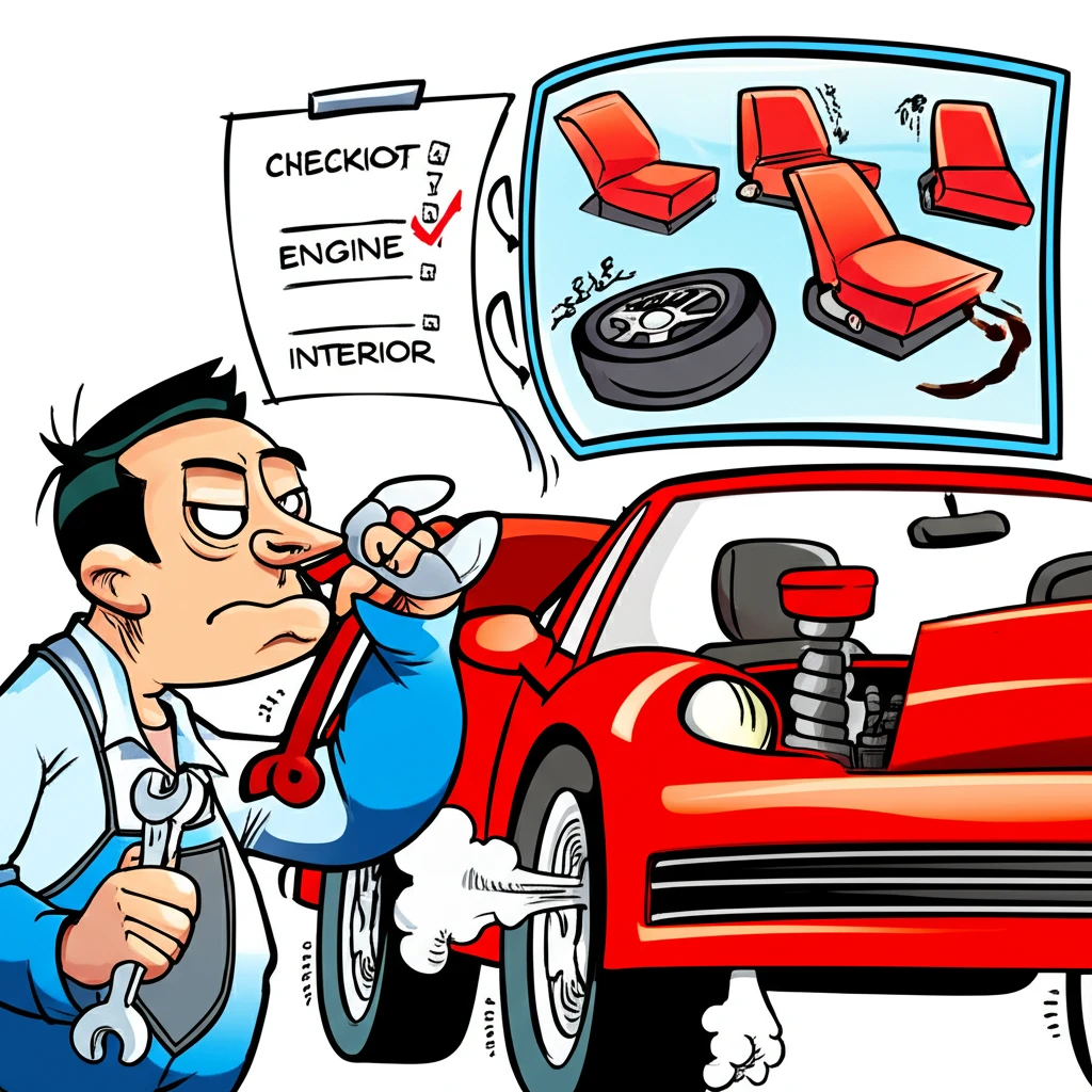 중고차 서류만 믿다간 후회! 현장 확..