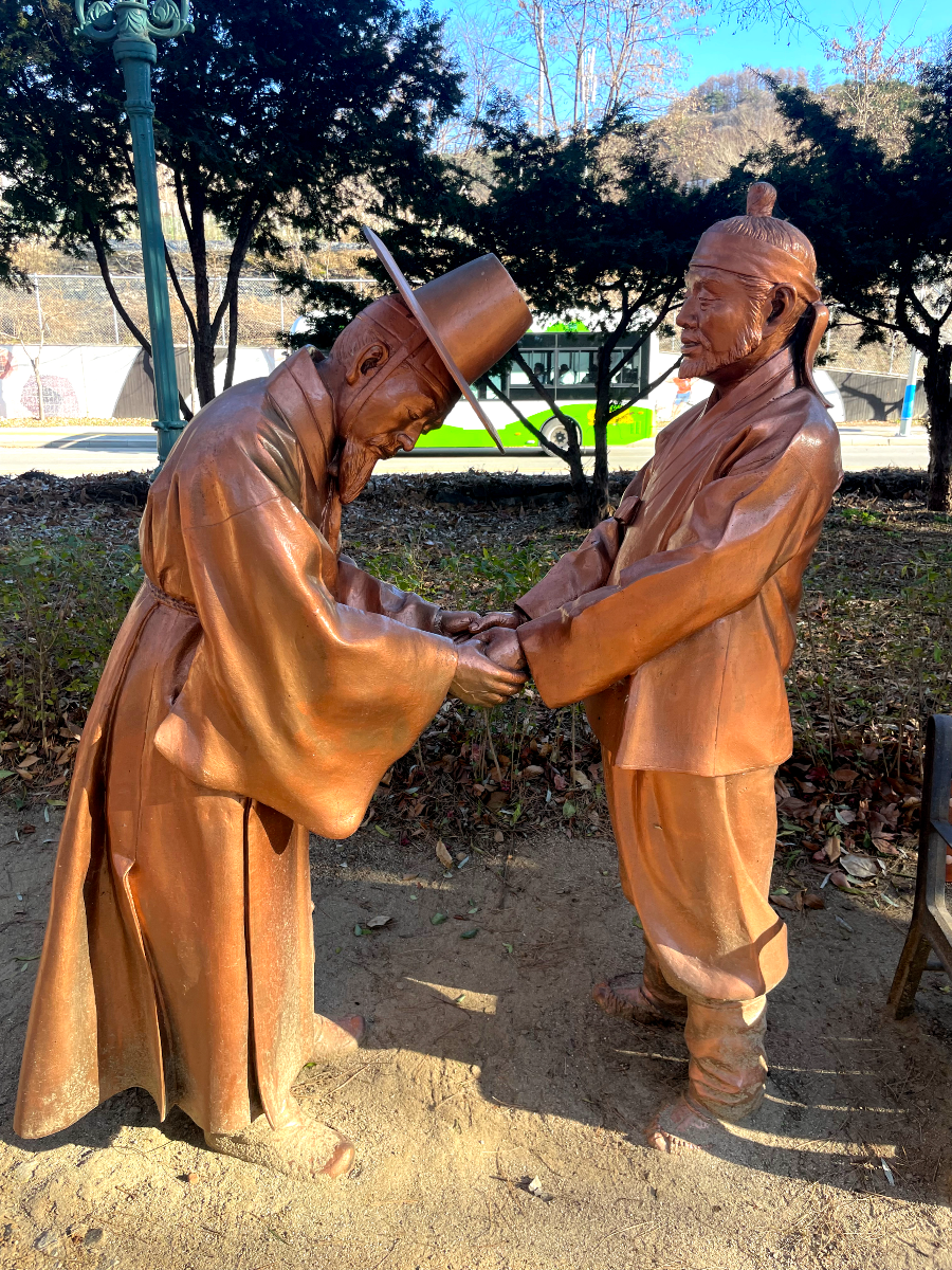 추운 겨울 정선 2박3일 여행 가볼만한 곳 04 - 정선 아라리촌