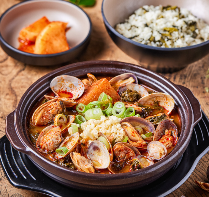 태안바지락해장국