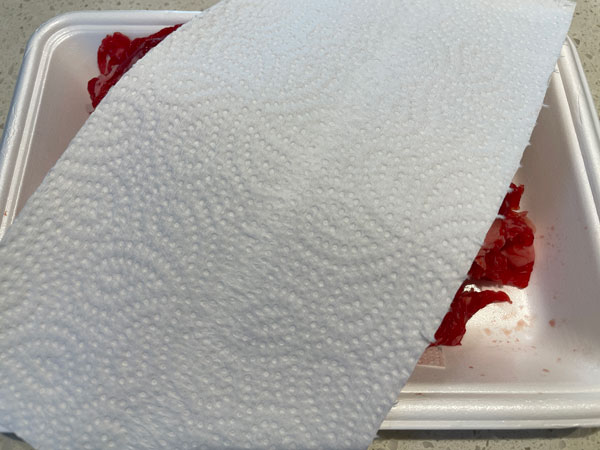 소불고기 황금레시피 - 고기 핏물 제거