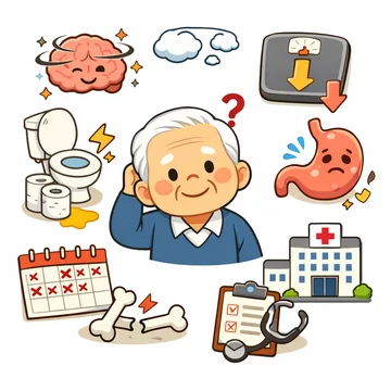 노인에게 나타나는 변비 증상과 헷갈리기 쉬운 신호10