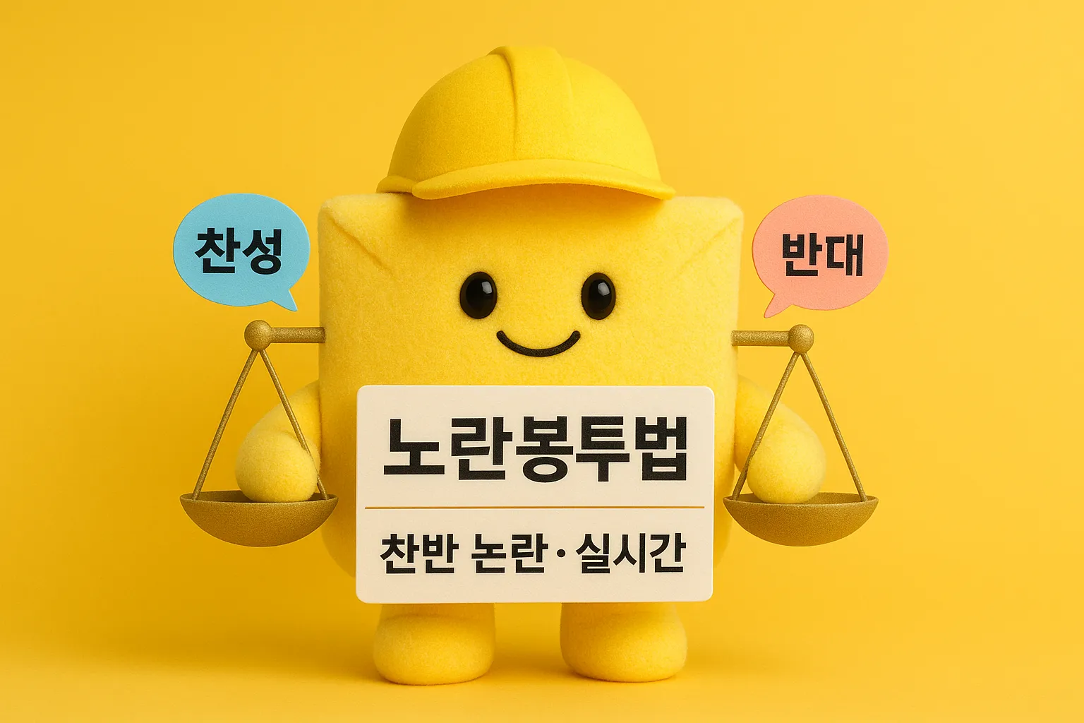 노란봉투법 찬반 논란 실시간 상황! 2025년 핵심 쟁점 정리