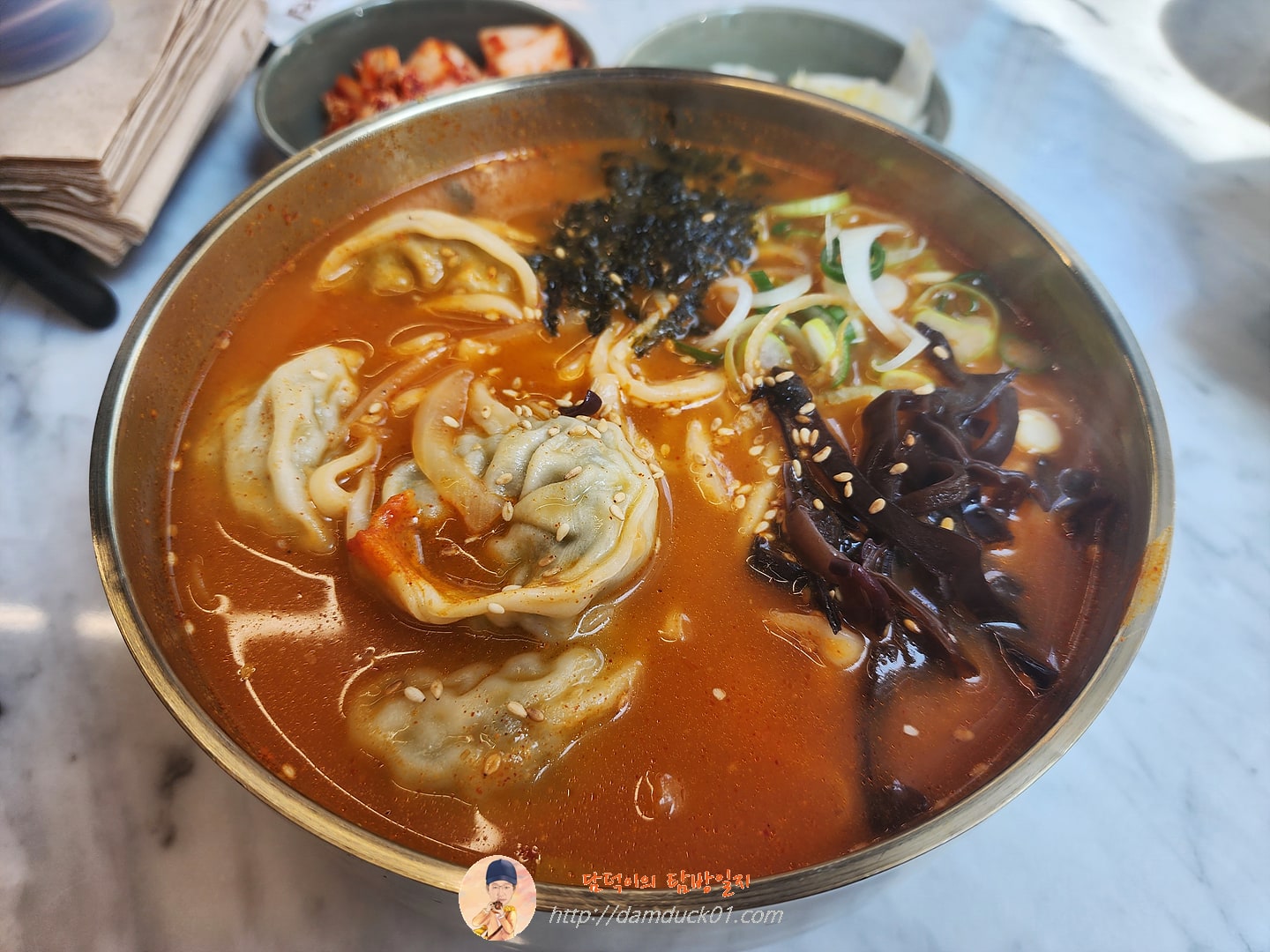 만두 장칼국수