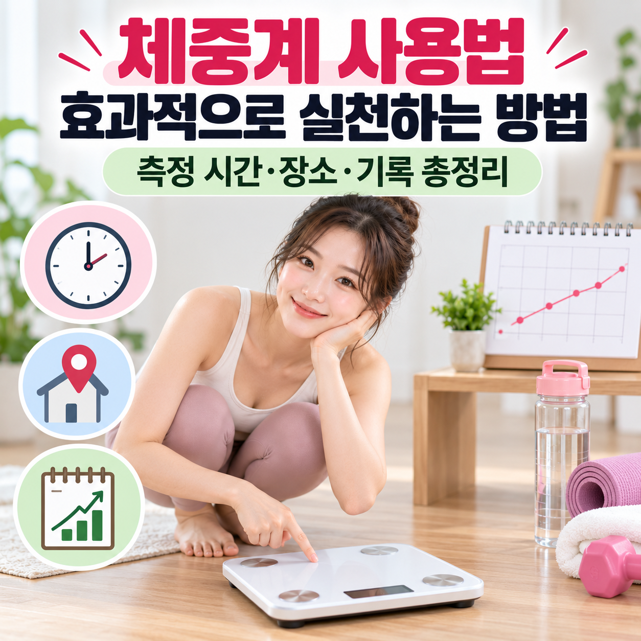 체중계 사용법