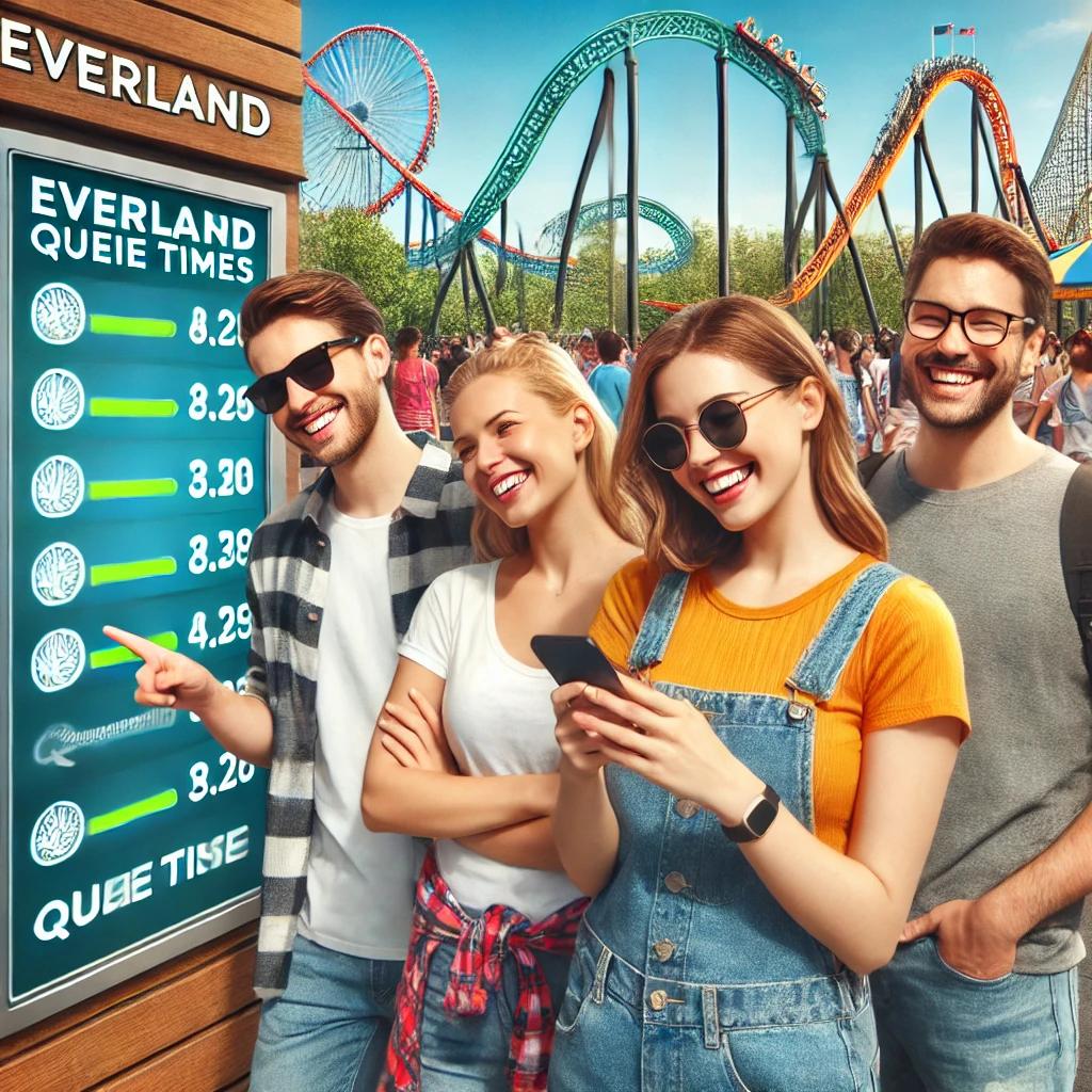 에버랜드 스마트줄서기 방법