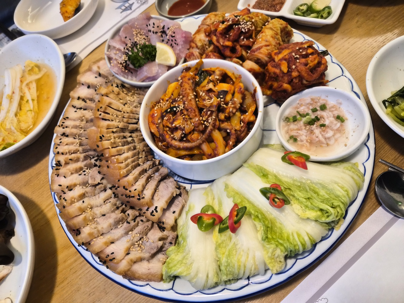 목포 현지인 맛집 락식향 녹차보리굴비와 해육삼합으로 푸짐한 저녁 한 끼