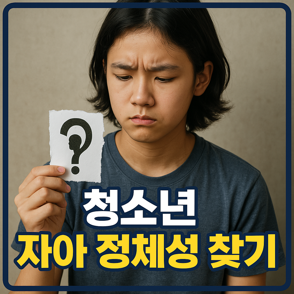 청소년 자아 정체성 찾기