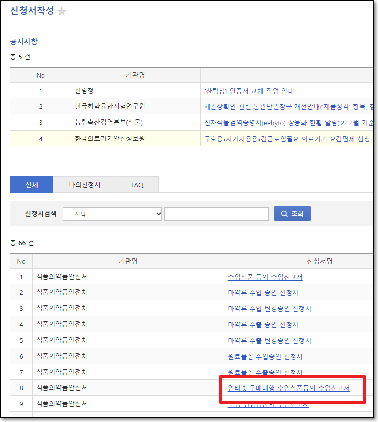 해외구매대행 유니패스신고하기