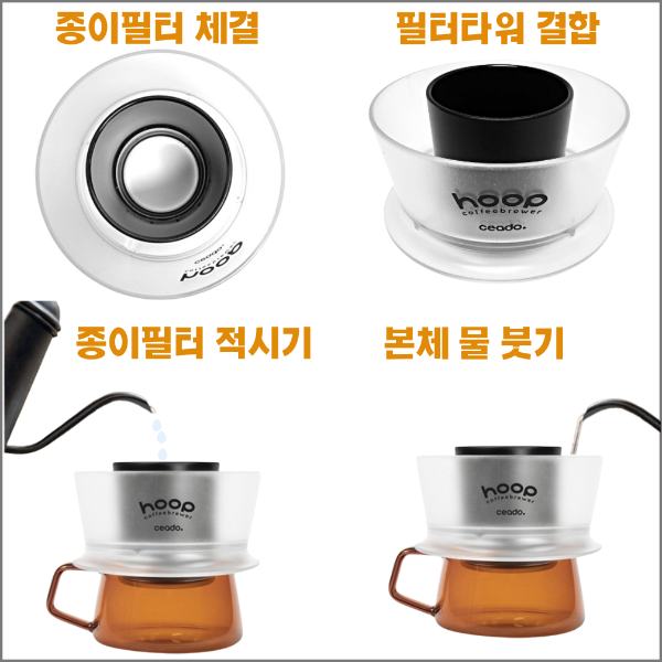 Hoop Coffee Brewer(훕 브루어): 누구나 쉽게 커피를 추출하세요_레시피