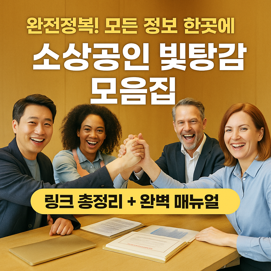 소상공인 빚 탕감 시리즈 모음집