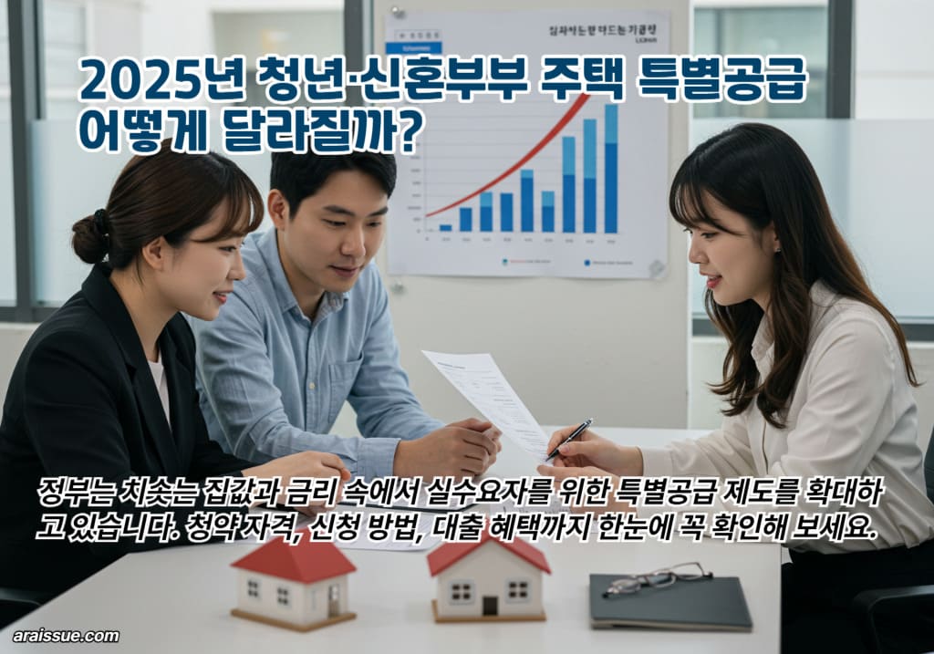 정부는 치솟는 집값과 금리 속에서 실수요자를 위한 특별공급 제도를 확대하고 있습니다.