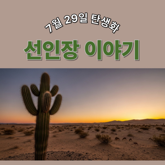 7월 29일 탄생화, 선인장