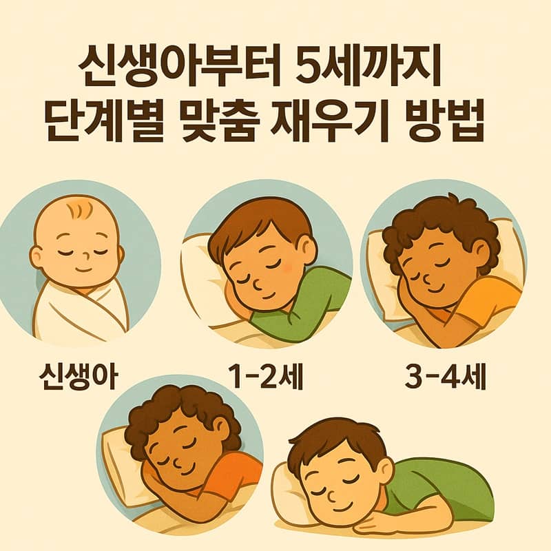 맞춤별 재우는 이미지