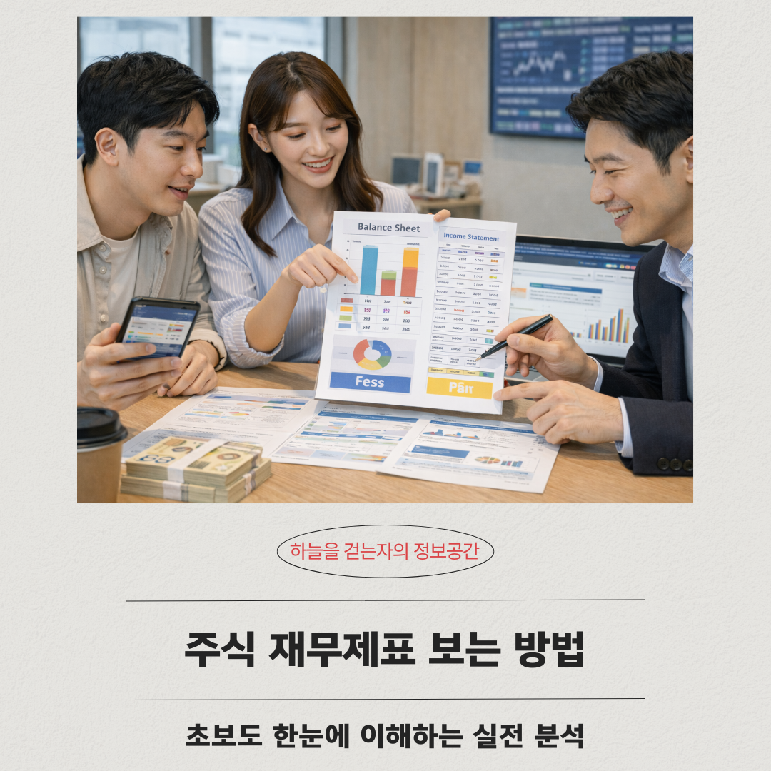 주식 재무제표 보는 방법, 초보도 한눈에 이해하는 실전 분석