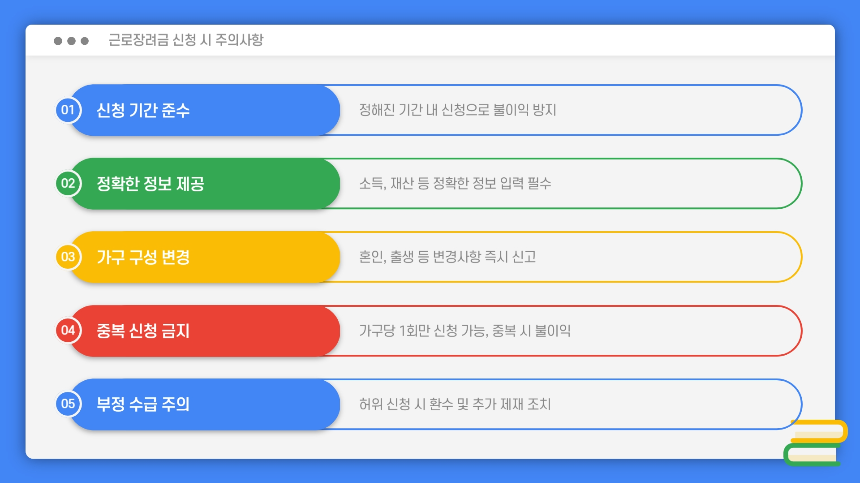 2025 근로장려금 신청기간 총정리|신청 자격, 지급액, 신청방법까지