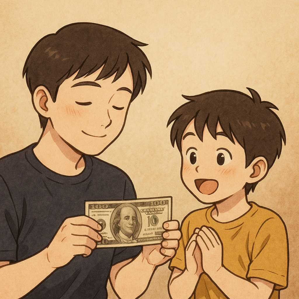 친구에게 돈을 받는 꿈