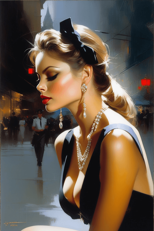 Playground AI로 생성한 그림(2) - 키스