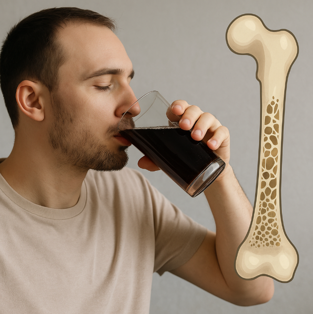 탄산음료 마시면 뼈가 약해진다는 게 사실일까?