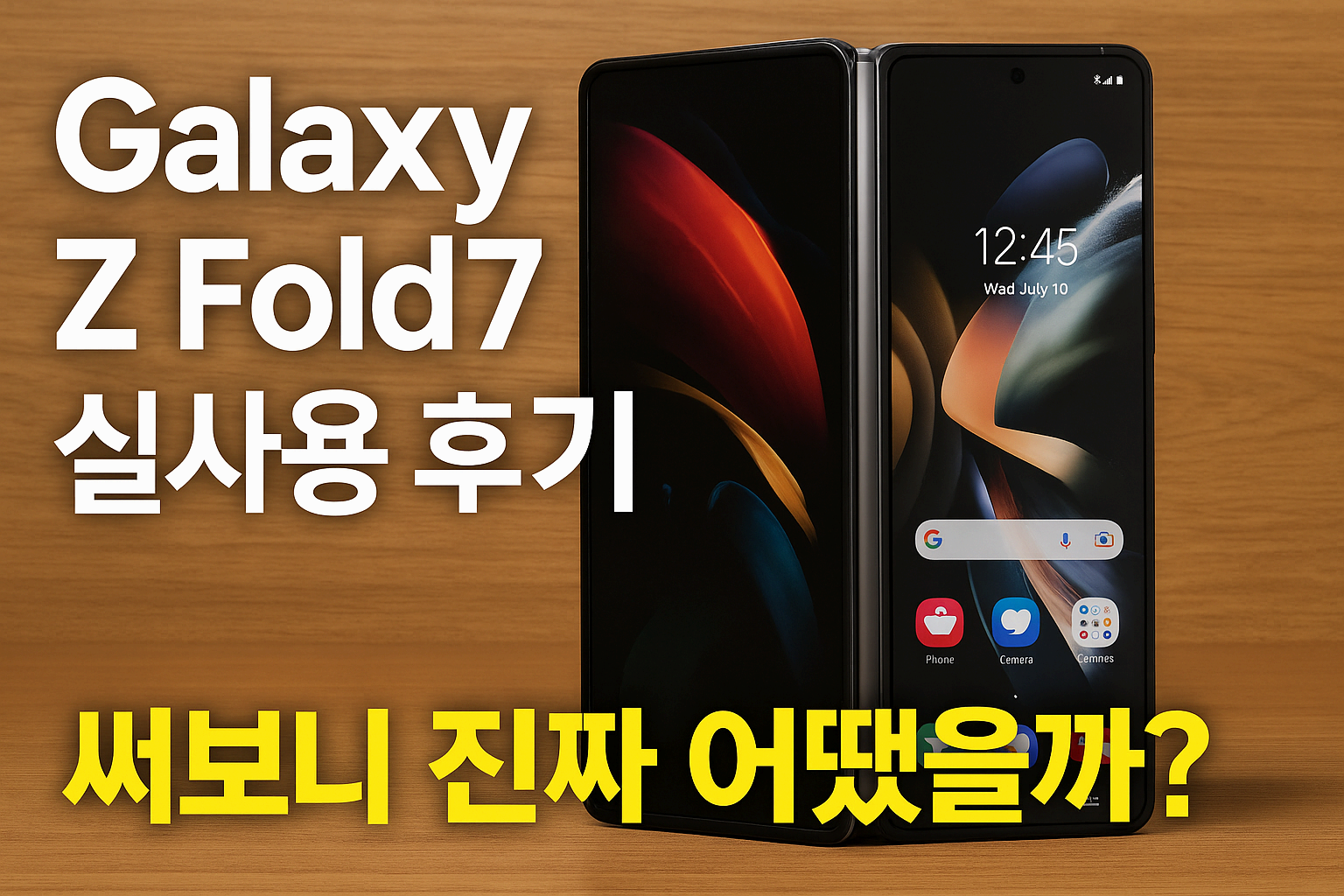 Galaxy Z Fold 7 실사용 후기 ② &ndash; 직접 써보니 진짜 어땠을까?