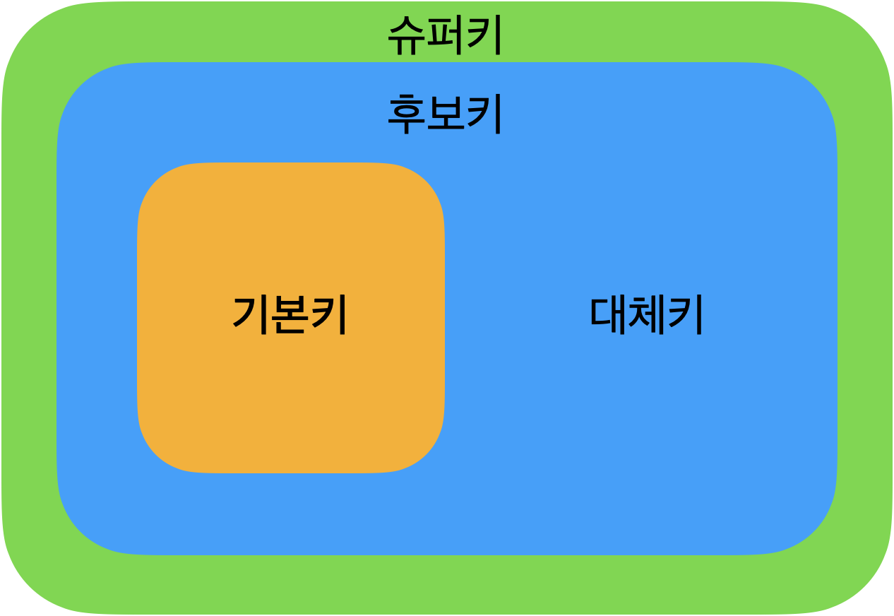키의 종류