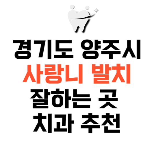 경기도 양주시 사랑니 치과 발치 잘하는 곳 추천 매복 가격 비용.png