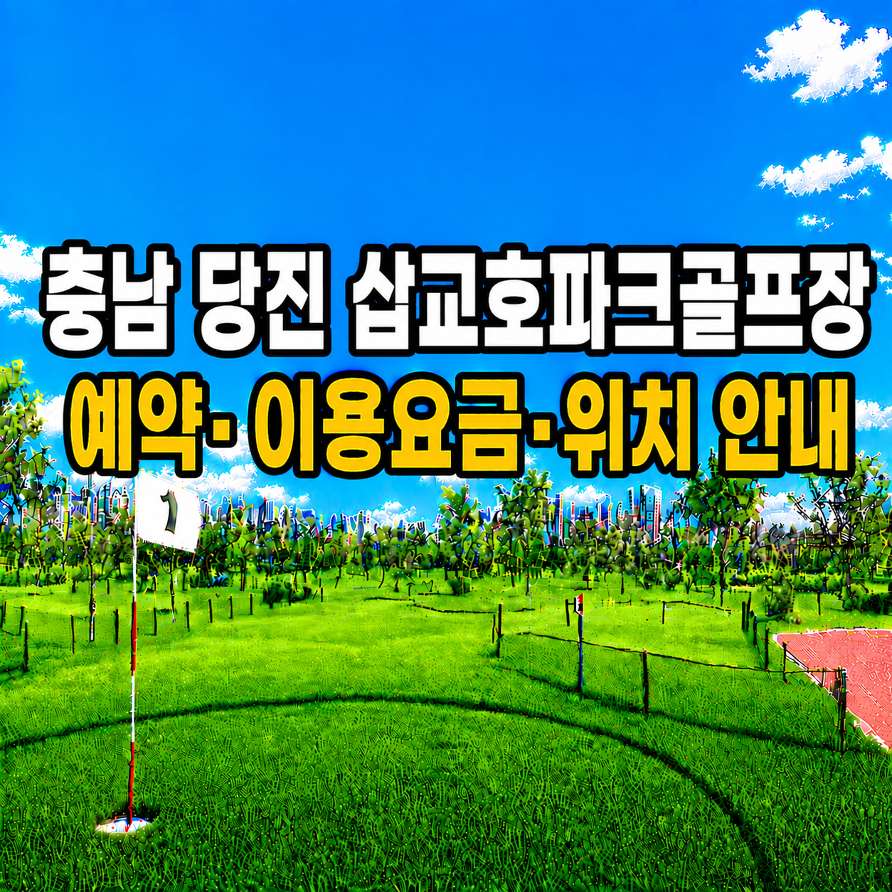 당진 삽교호파크골프장 예약&middot;이용요금&middot;위치 안내 (충남 파크골프장 총정리)