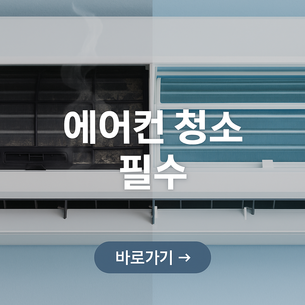 에어컨 청소 필수 사진