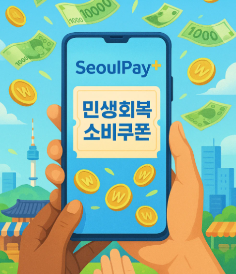 서울페이앱 사용법- 서울사랑 상품권-민생회복 소비쿠폰
