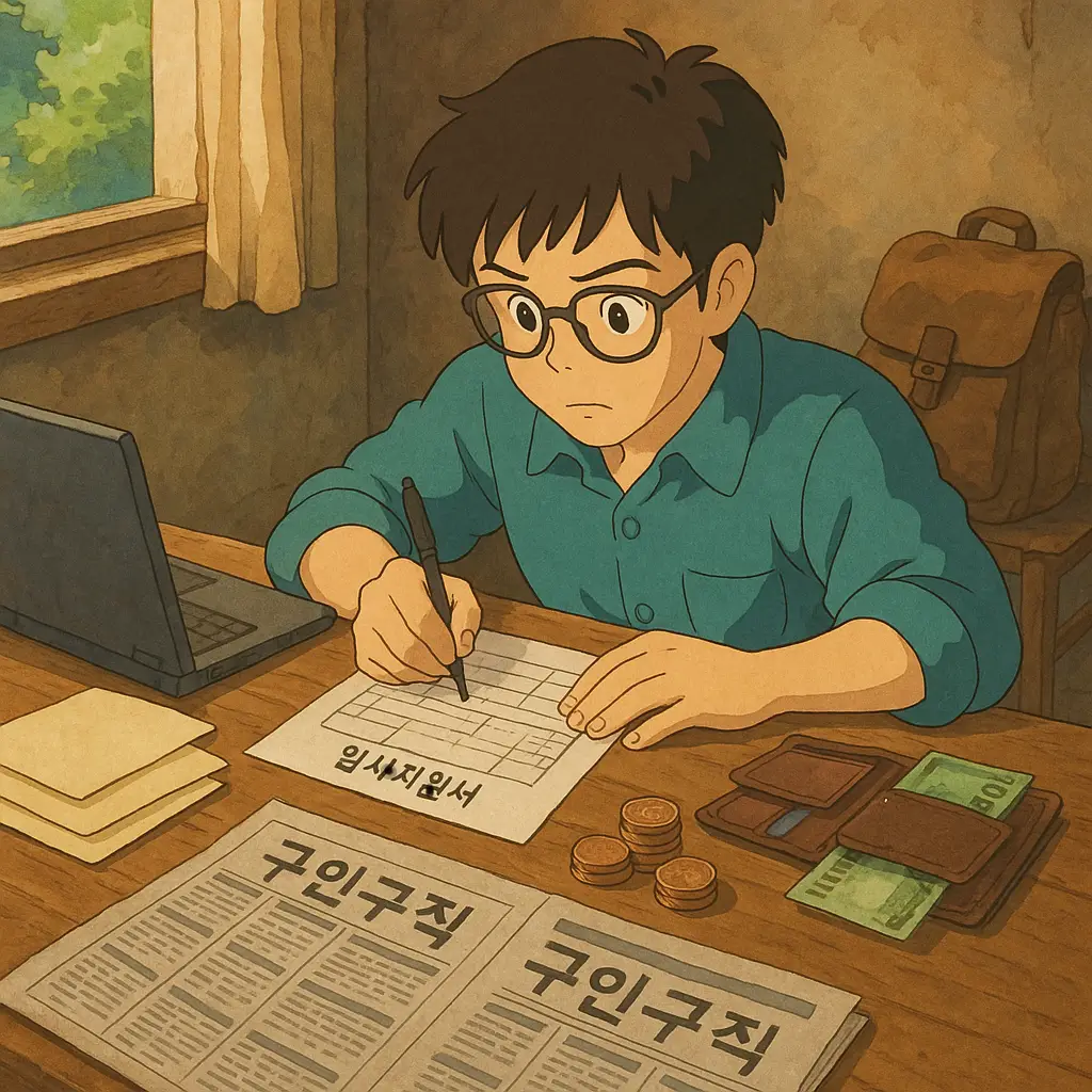 20250807_1944_구직 웹툰 스타일_simple_compose_01k222366hef6b5kr1beav7x2n