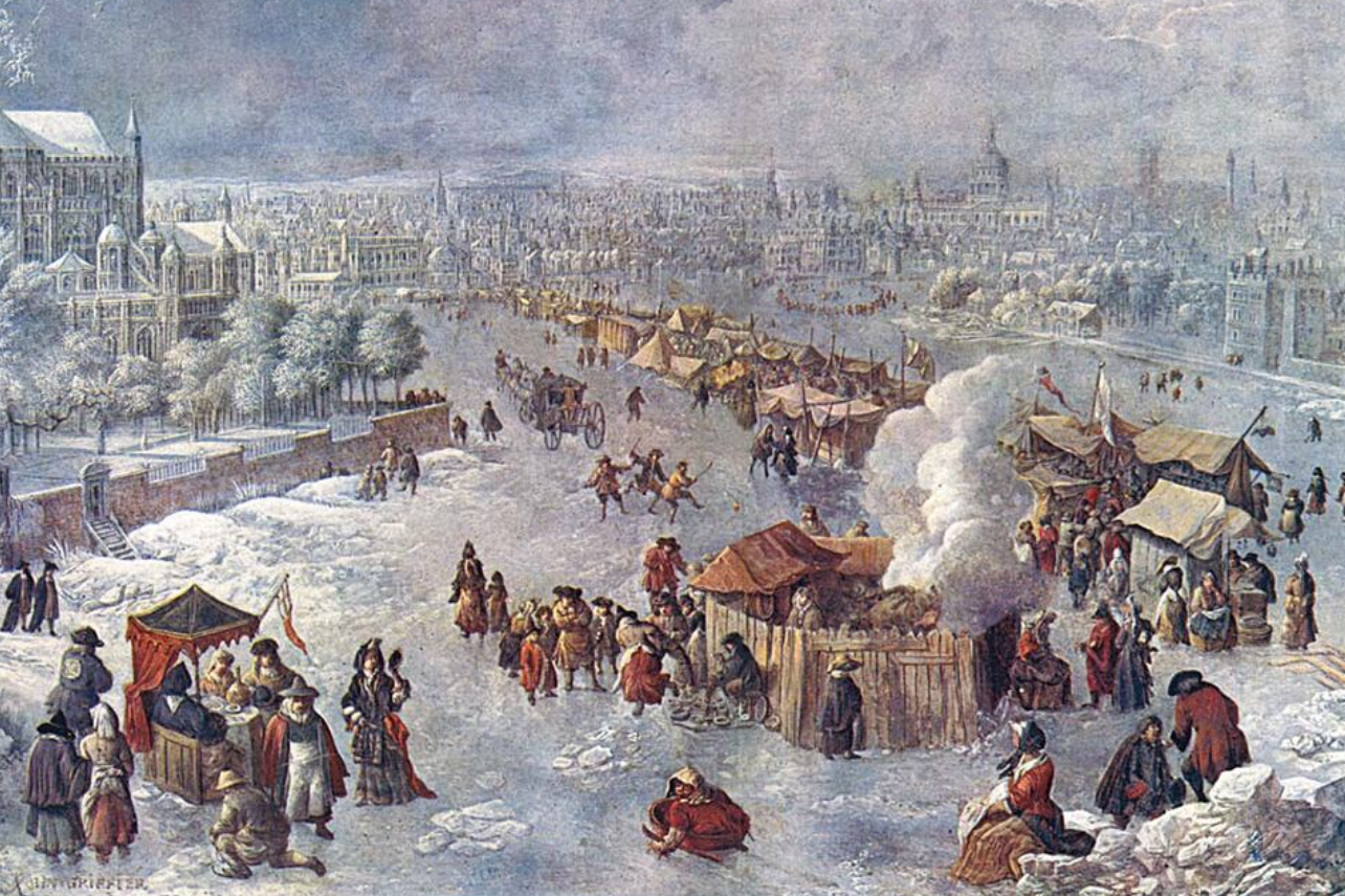 얼어붙은 템스강