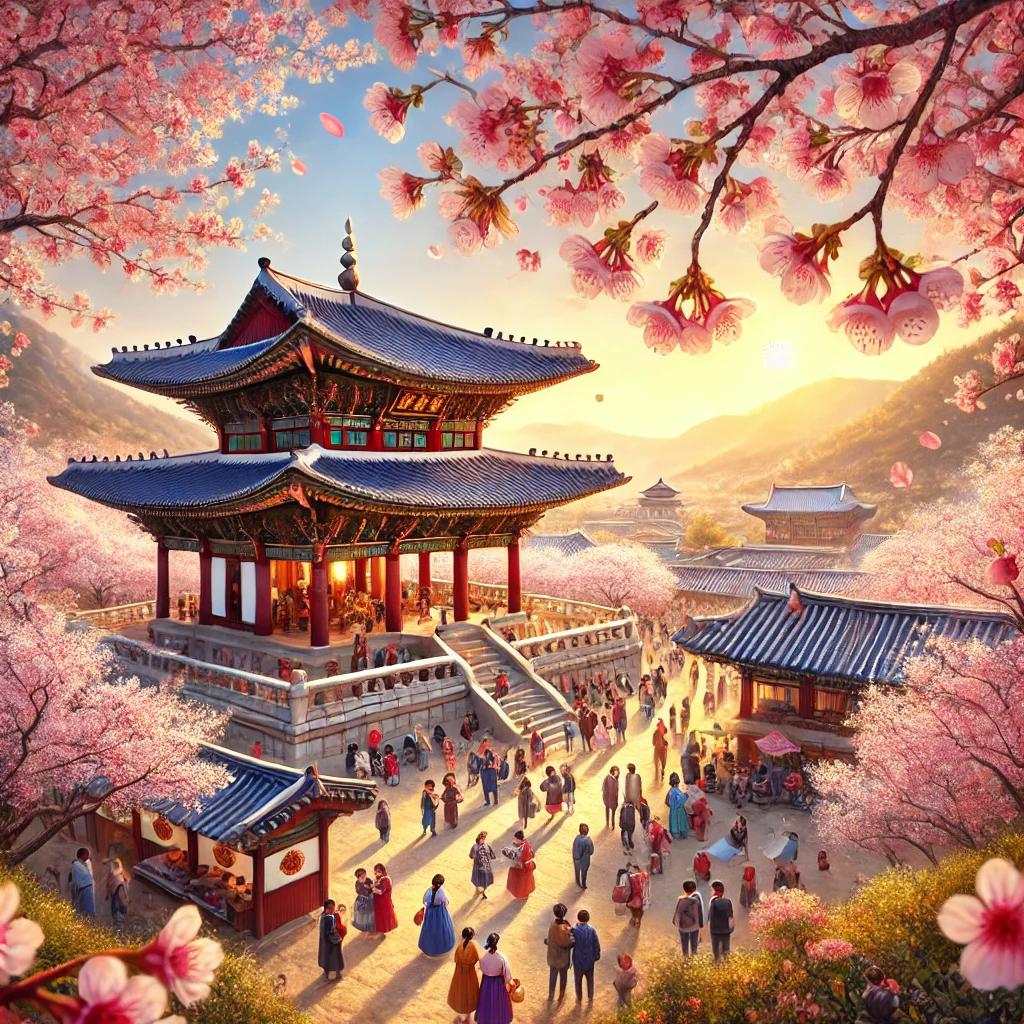 동학사 벚꽃 축제