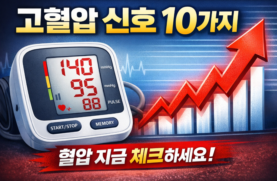 고혈압 초기증상과 관리법 : 두통·어지러움 그냥 넘기면 안 되는 이유