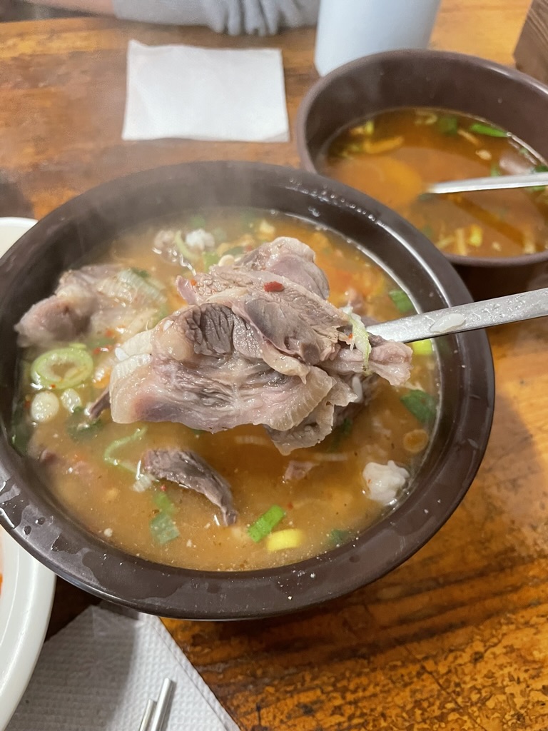 이화찹쌀순대 순대국
