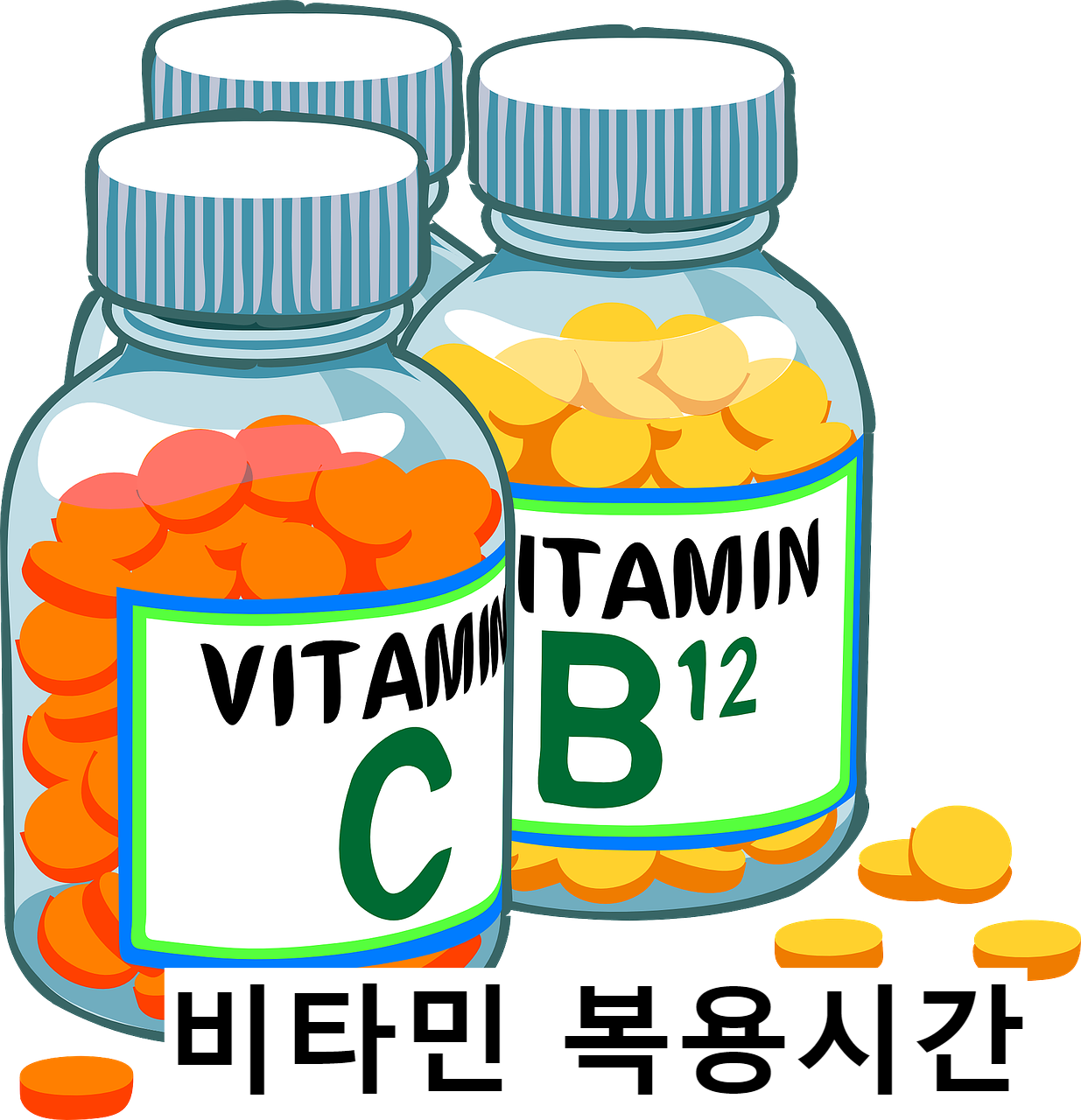 비타민 복용 시간
