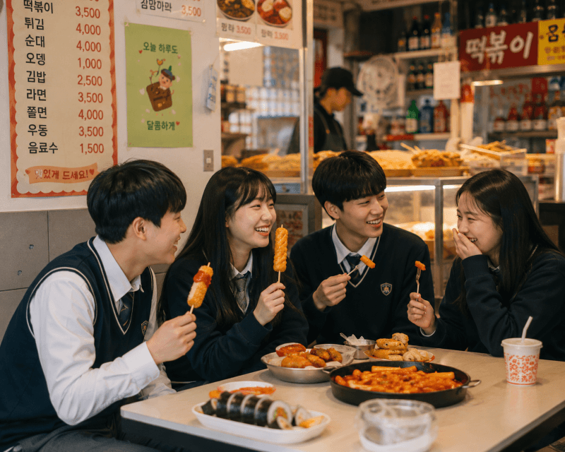 한국과 일본의 간식 문화