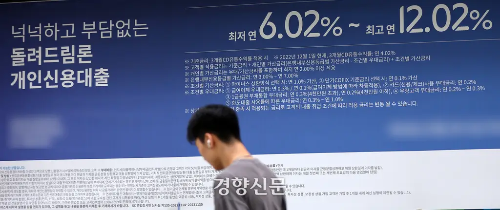 저금리 개인 신용 대출