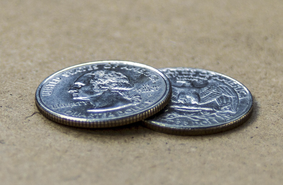 외국 동전 사진