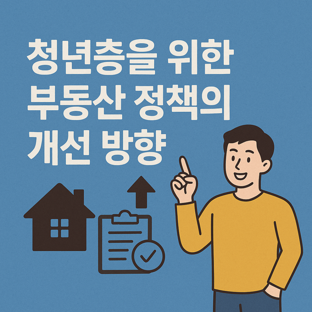 청년층을-위한-부동산정책의-개선방향