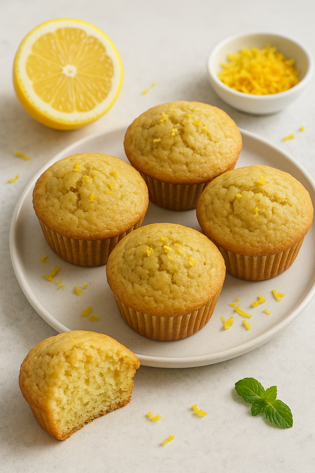 비건 레몬 머핀