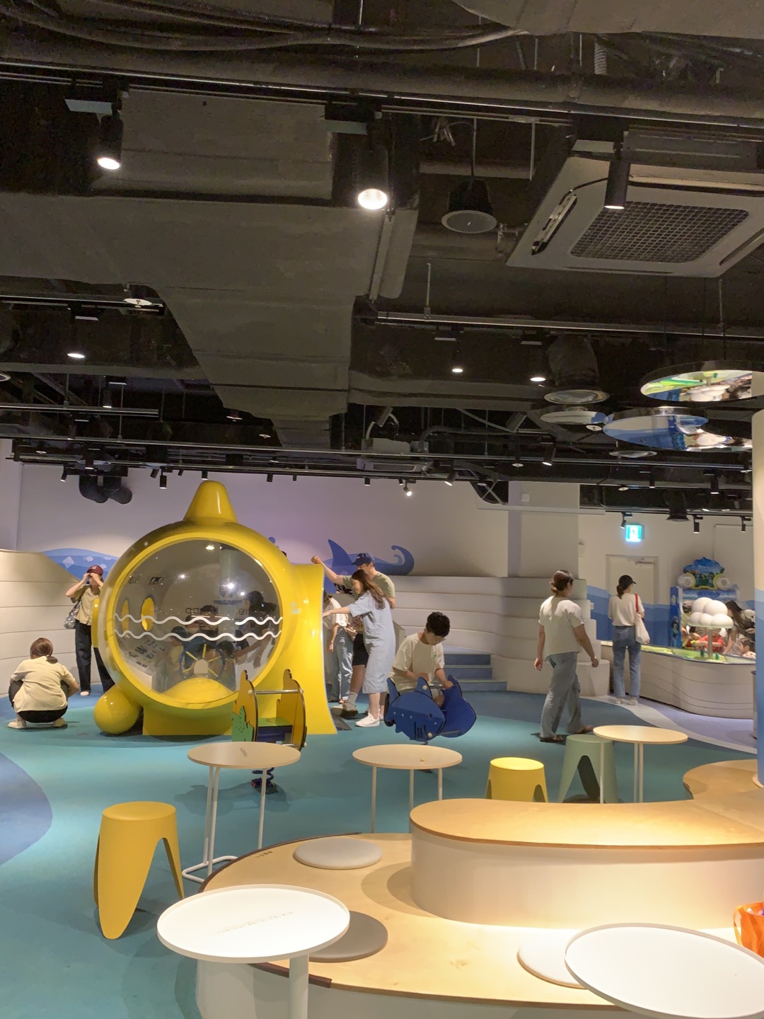 광교 아쿠아플라넷 쉬는공간