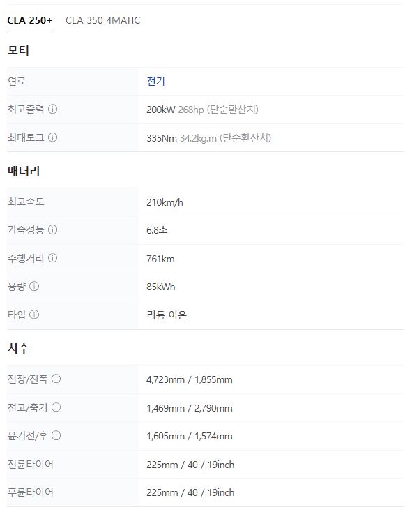 2026 메르세데스-벤츠 CLA 슈팅브레이크 EQ