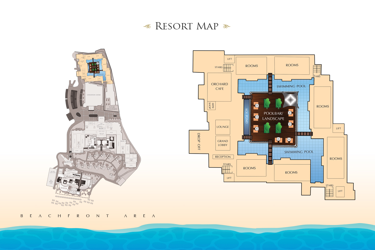 필리핀 보홀 헤난 리조트 알로나 비치 다이렉트 풀 억세스 룸
