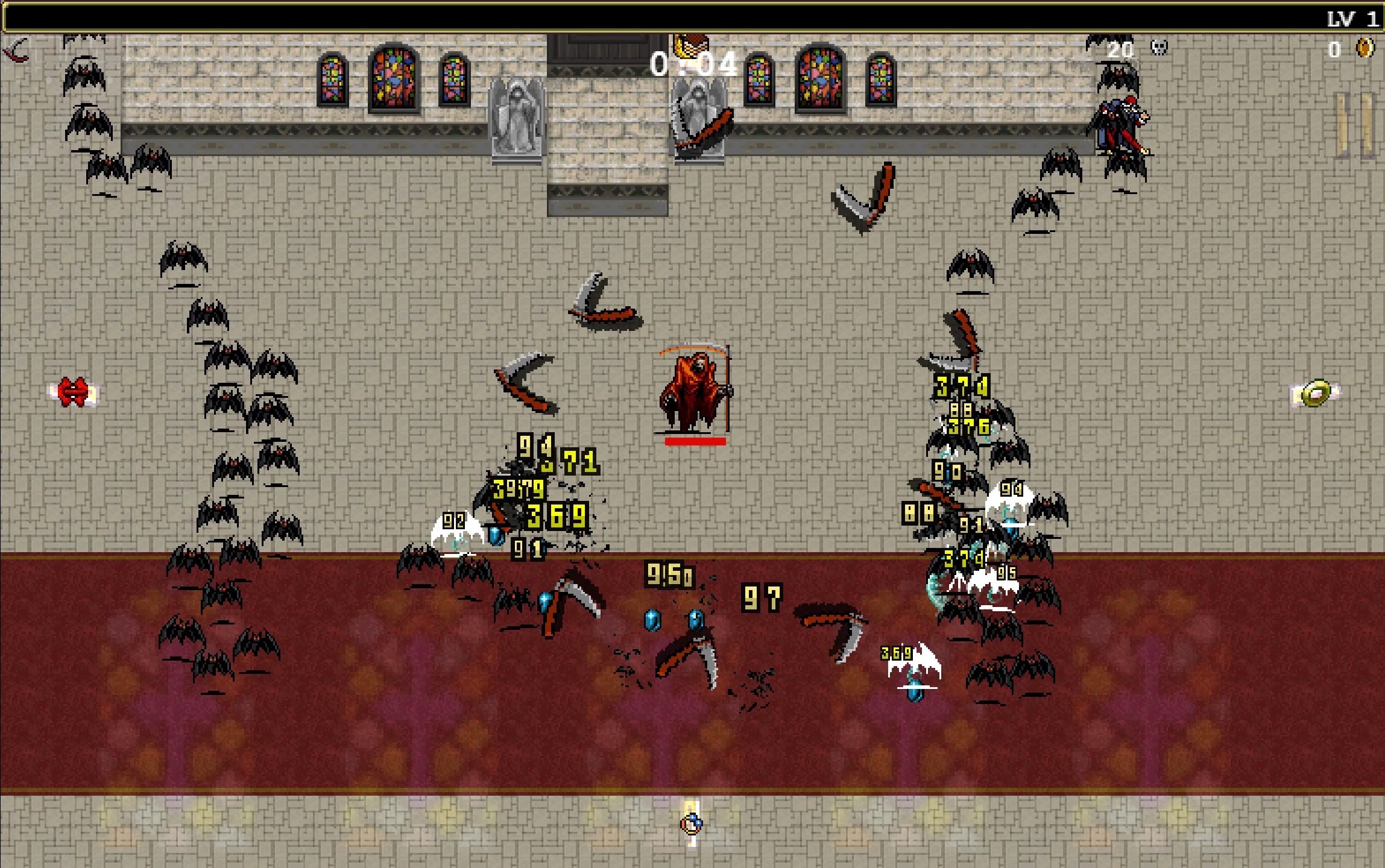 뱀파이어 서바이벌 - Mask of the Red Death 기본 무기