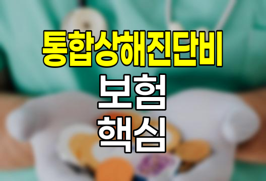 메리츠화재 통합상해진단비보장 보험 핵심 정보