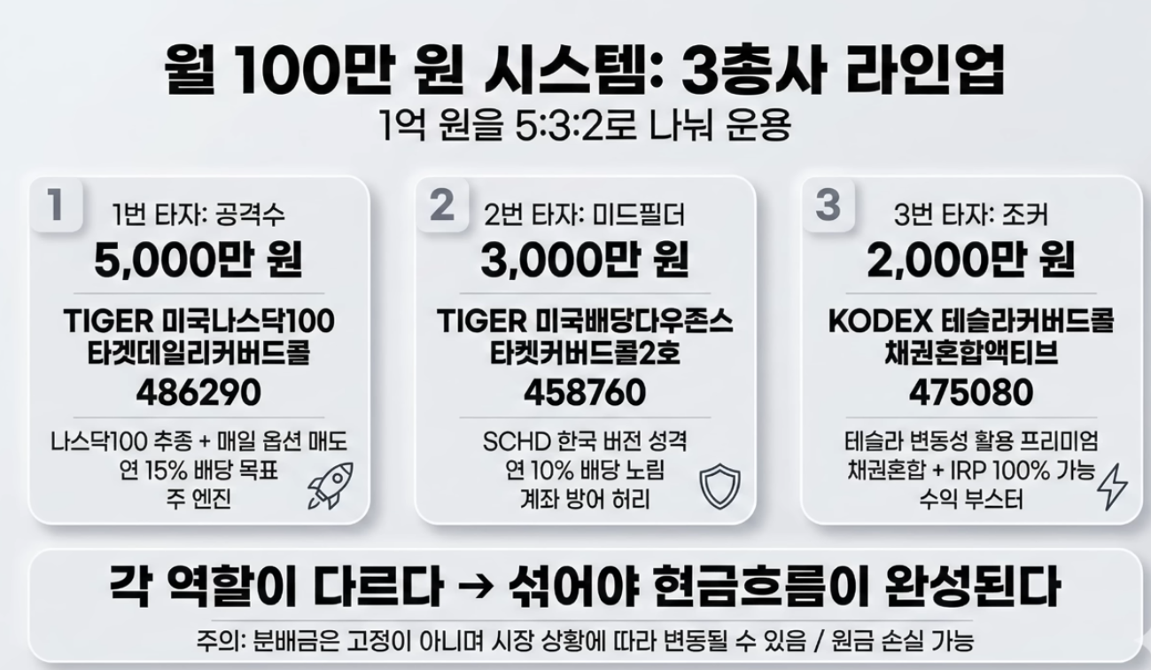 3총사 라인업