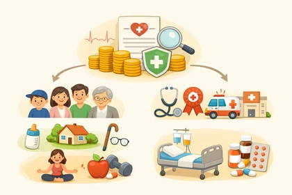 질병보험 보험료 산정 기준과 연령 보장 범위 설명7