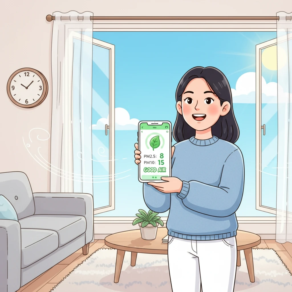 요리 중 환기 방법과 황사철 의류 먼..