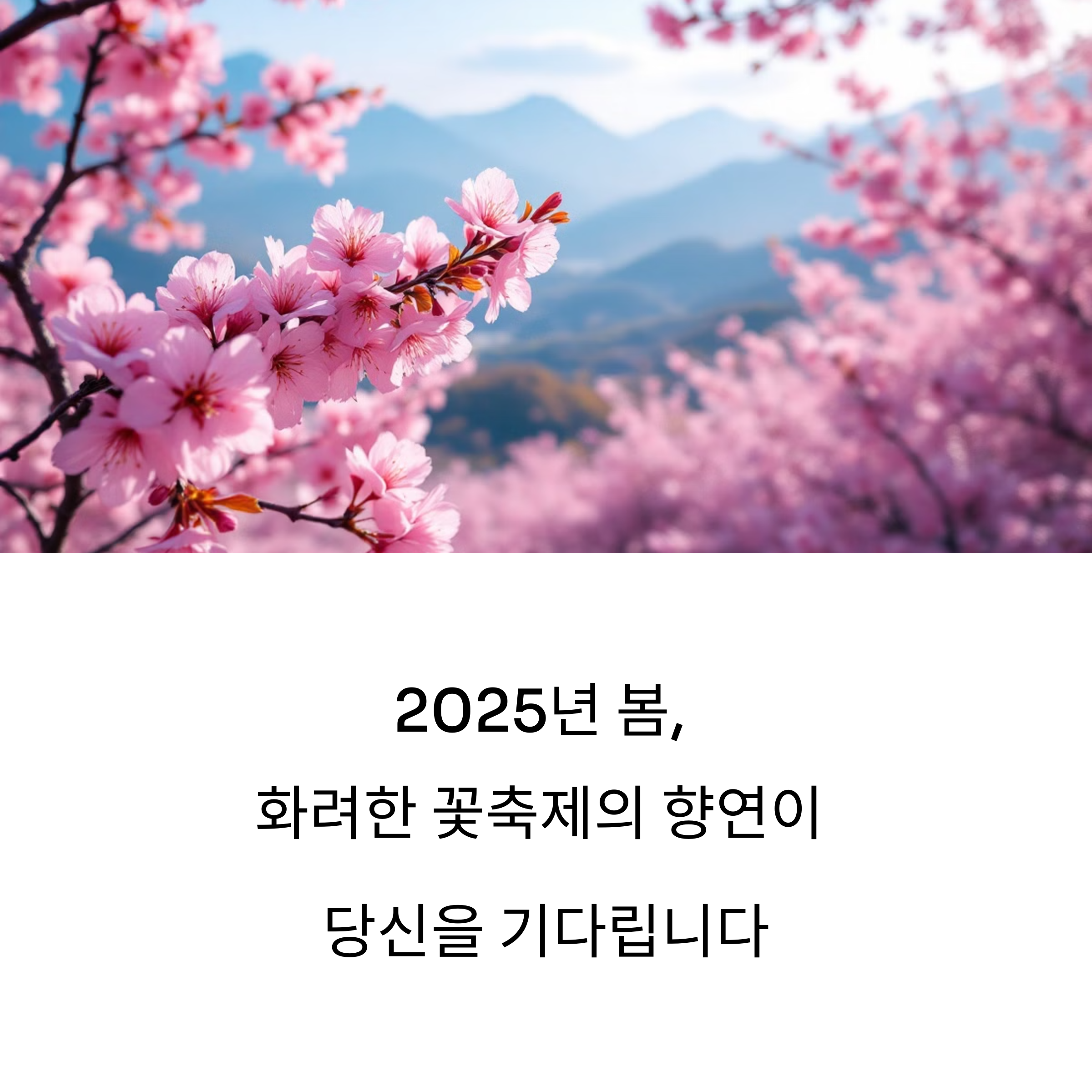 4월 축제 추천 여행지
