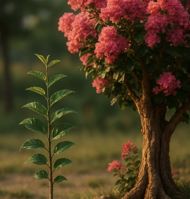 이유 4: 아직 꽃 필 나이가 아니에요